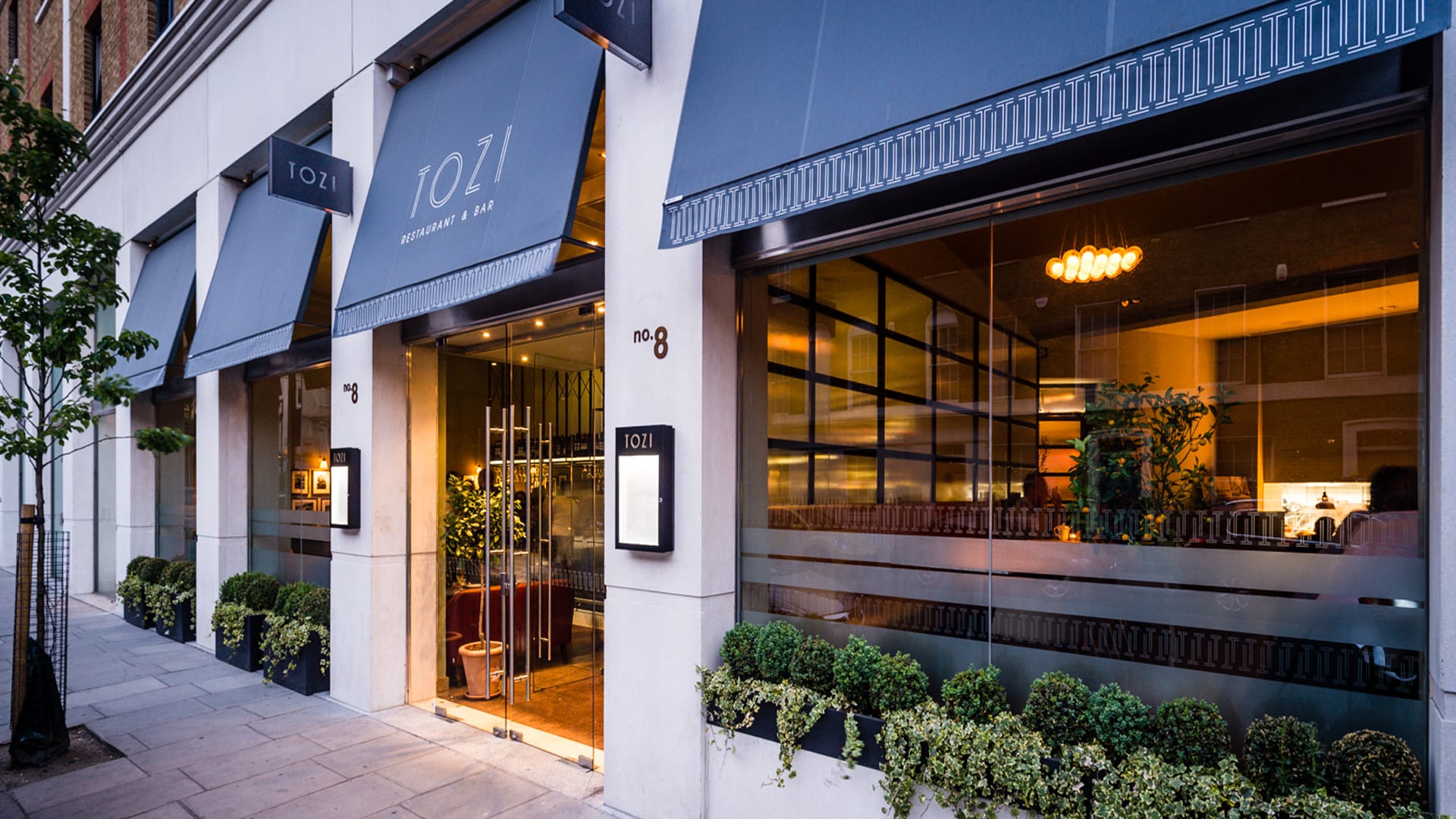 TOZI Restaurant & Bar London | Italian Restaurant Victoria